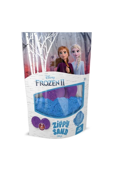 Disney Frozen Karlar Ülkesi Zıpır Kinetik Kum Mavi 250 g.+2kalıp-Red Castle ZKP250-03