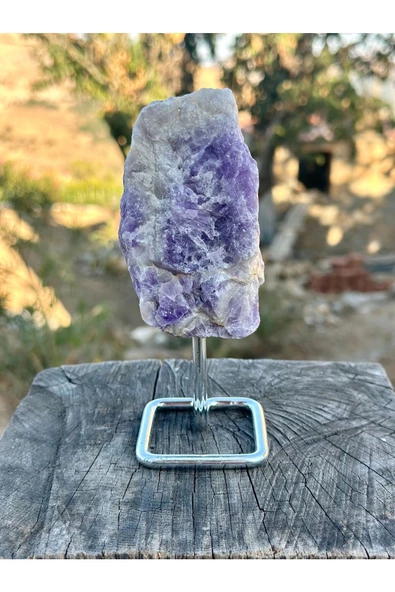Gökçeada Ametist Ham Mineral Parça Kütle ( Köpekdişi Ametist ) - 4