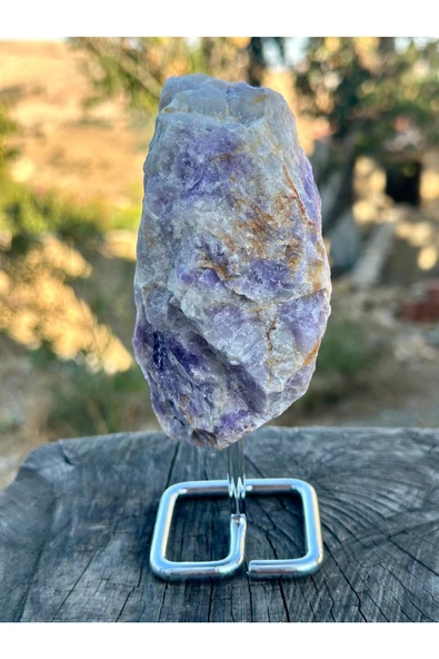 Gökçeada Ametist Ham Mineral Parça Kütle ( Köpekdişi Ametist ) - 5