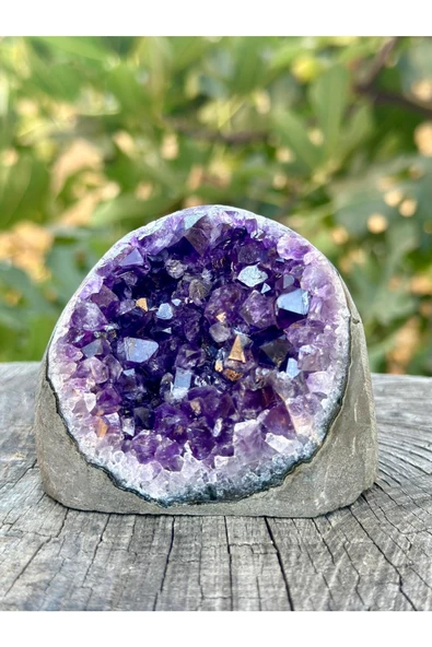 Gökçeada Ametist A++ Süper Kalite Jeot 6 cm - 392 gram - 4