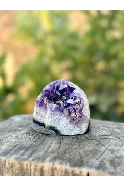 Gökçeada Ametist A++ Süper Kalite Jeot 7,5 cm - 536 gram - 2