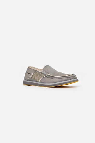 1331 VANEDA LINEN ESPADRIL KETEN ERKEK AYAKKABI GRI - 2