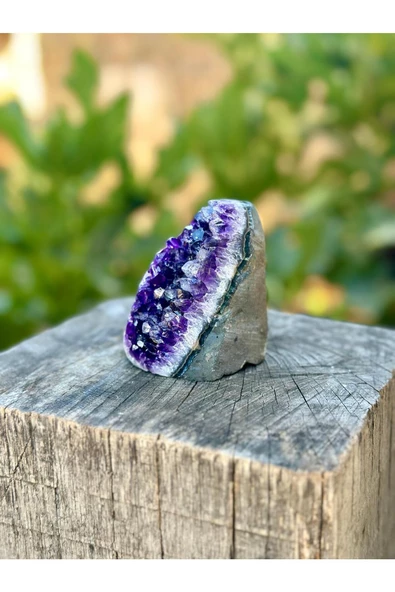 Gökçeada Ametist A++ Süper Kalite Jeot 9 cm - 394 gram - 2