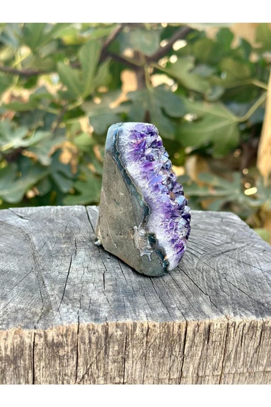 Gökçeada Ametist A++ Süper Kalite Jeot 9 cm - 394 gram - 3