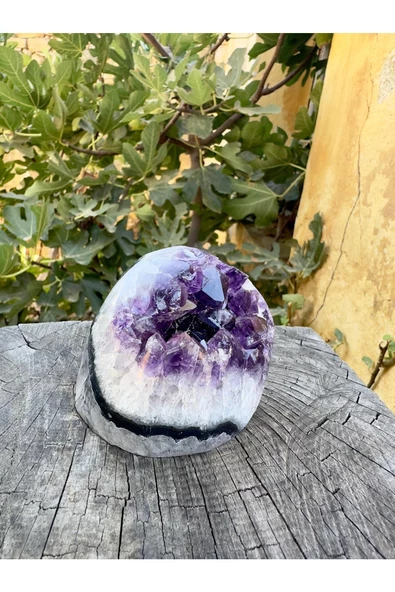 Gökçeada Ametist A++ Süper Kalite Jeot 7,5 cm - 536 gram - 3