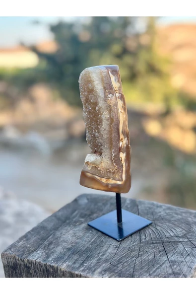 Gökçeada Akik Taşı Jeot Biblo 18,5 Cm - 5