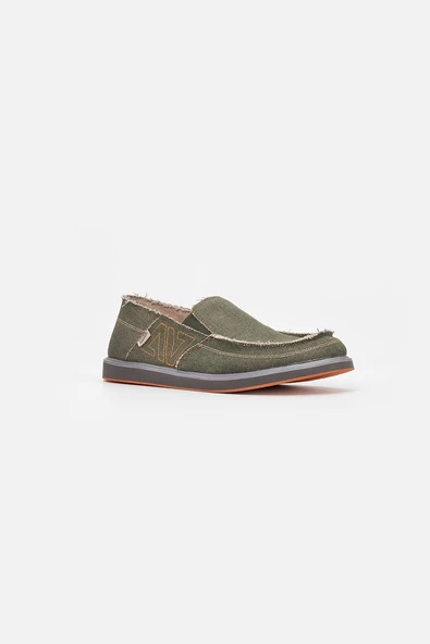 1331 VANEDA LINEN ESPADRIL KETEN ERKEK AYAKKABI HAKI - 2