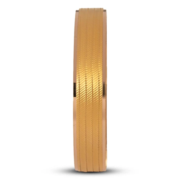 RimaGold 22 Ayar 10 Gram Trabzon Desenli Bilezik 10mm - 3