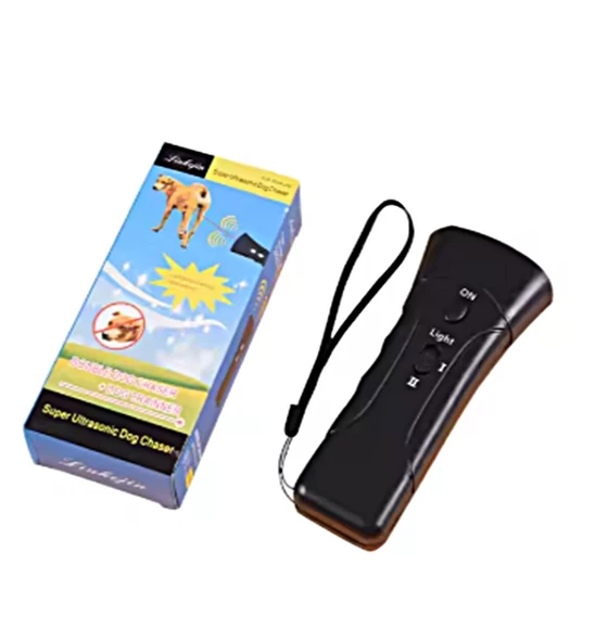 Ultrasonik Köpek Kovucu Ve Eğitici Nokta Lazer ve El Feneri Özellikli SİYAH - 5