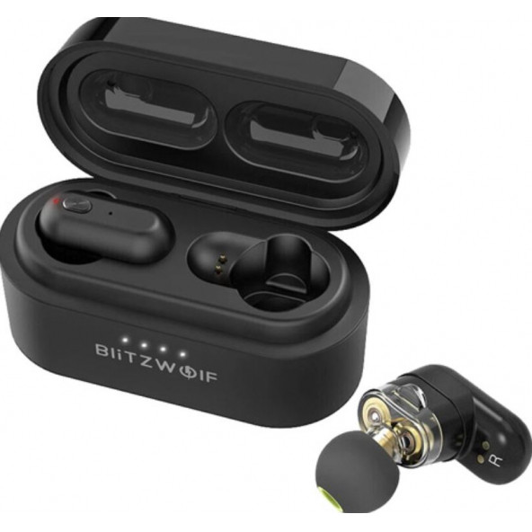 Blitzwolf BW-FYE7 Tws Dual Dynamic Drivers Şarj Standlı Bluetooth V5.0 Kulak İçi Kulaklık - 5
