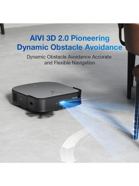 Ecovacs Deebot X2 Omni Çöp İstasyonlu 8000 PA Akıllı Robot Süpürge - 2