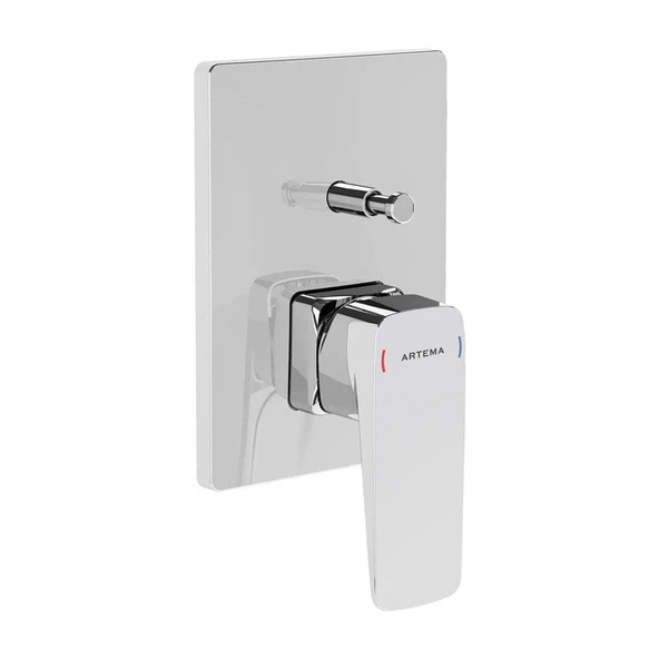 A42752 Artema Root Square Ankastre Banyo Bataryası (Sıva Üstü Grubu)