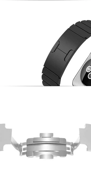 Apple Watch 10 46mm KRD-35 Metal Kordon - 5