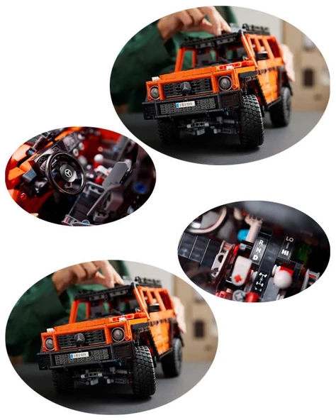 Lego Technic Mercedes-Benz G 500 Professional Line 42177 - Resim 4