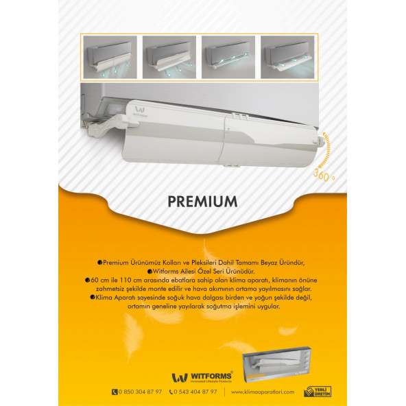 Witforms Split Klima Aparatı Premium Beyaz - 5