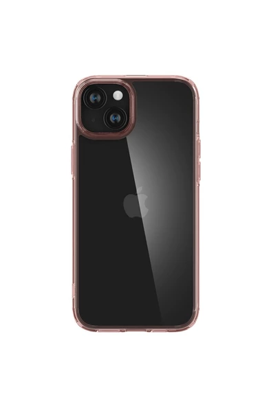 iPhone 15 Kılıf Ultra Hybrid Rose Crystal - ACS06795 - 4