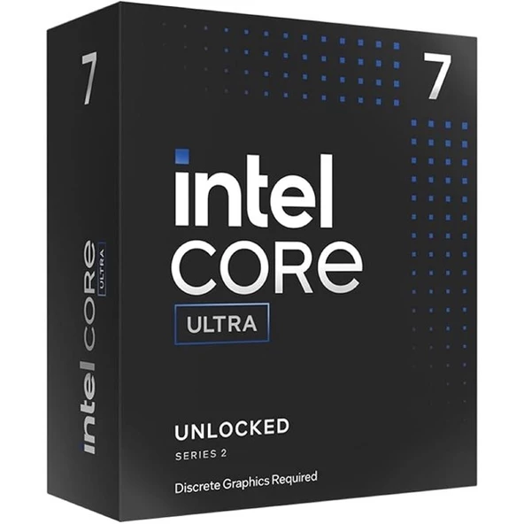 INTEL CORE ULTRA 7 265K 20çekirdekli 36MB O/B VGA 1851p 125W Kutulu-Fansız ürün görseli