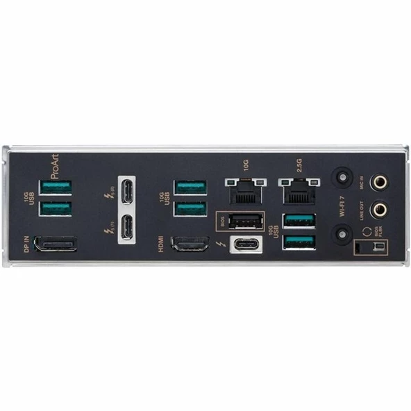 ASUS PROART Z890-CREATOR WIFI-7 DDR5 HDMI-DP TYPEC PCIE 5.0 1851p ATX - Resim 5