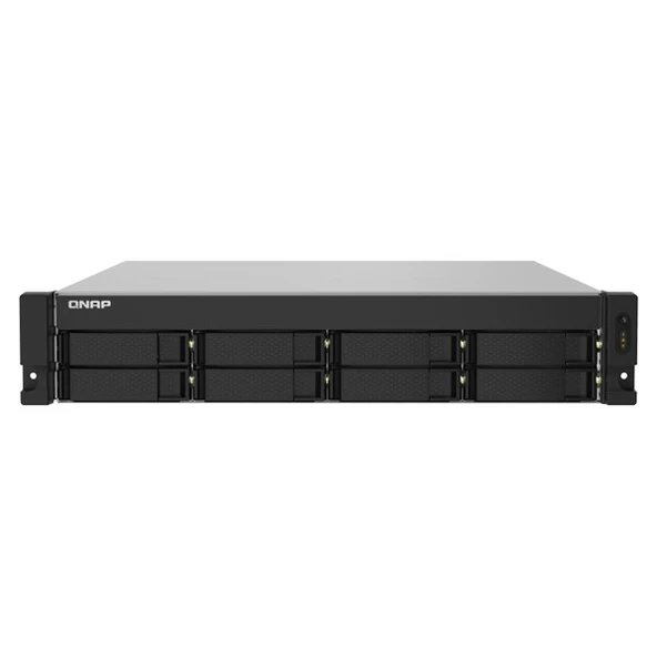QNAP TS-832PXU-RP-16GB ALPINE AL324 QC-16GB RAM- 8-diskli Rack Nas Server (Disksiz) ürün görseli