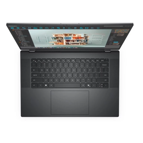 DELL 16" DOKUNMATIK M5690 XCTOP5690EMEA-VP-2 ULTRA 7 155H-64GB DDR5 RAM-512GB NVME-6GB RTX 1000 ADA-W11 PRO