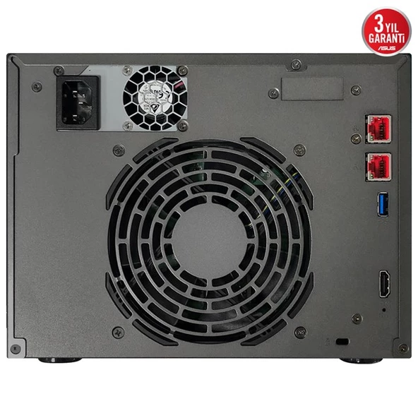 ASUSTOR AS6706T-16GB CELERON QC- 16GB RAM- 6-diskli Nas Server (Disksiz) - 4