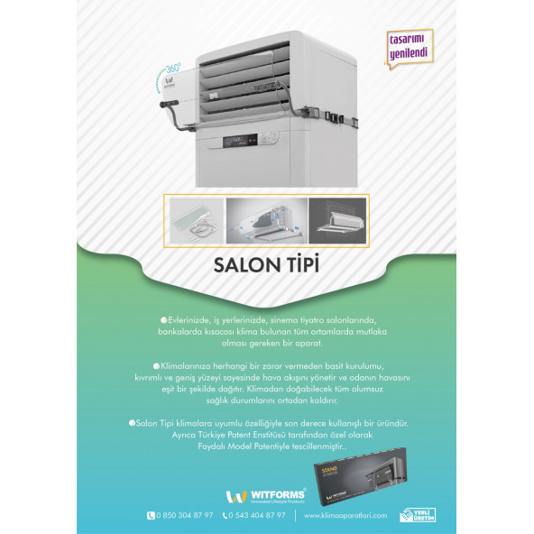 Witforms Salon Tipi Klima Aparatı - 5