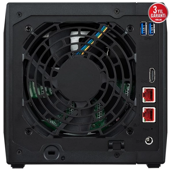 ASUSTOR AS5404T-8GB CELERON N5105-8GB RAM-2-diskli Nas Sunucu (Disksiz) - Resim 2