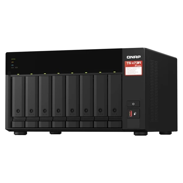 QNAP TS-873A-32GB RYZEN V1500B 32GB RAM- 8-diskli Nas Server (Disksiz) ürün görseli