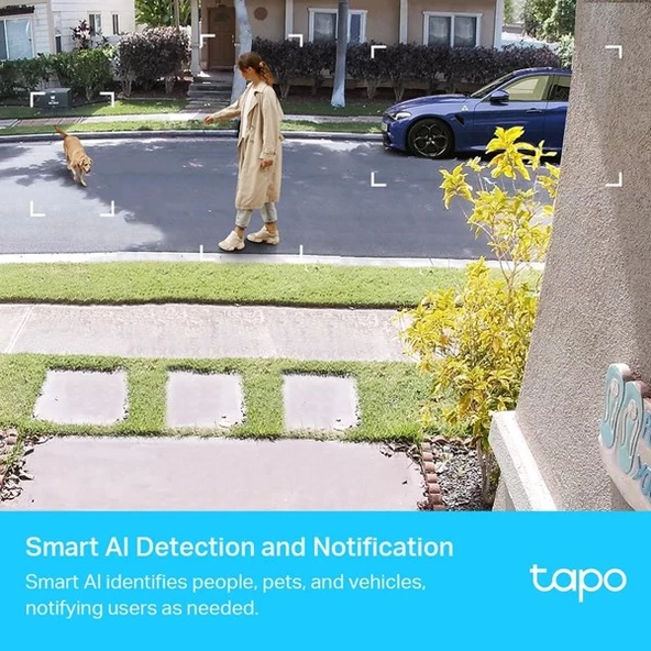 TP-LINK 4MP TAPO C420S2 Kablosuz Güvenlik Kamera Seti - 3