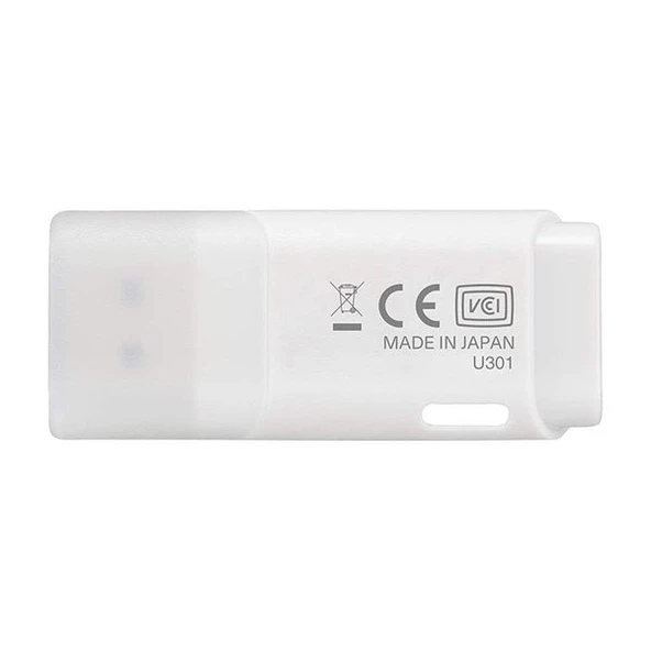 KIOXIA 64GB USB 3.2 U301 LU301W064GG4 Beyaz Taşınabilir Bellek - Resim 2