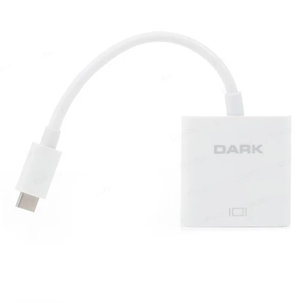 Dark DK-AC-U31XHD USB 3.1 Type-C' den 4K UHD HDMI Dönüştürücü Adaptör (4K 30Hz) - Resim 2