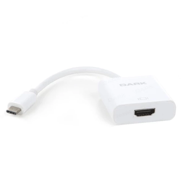 Dark DK-AC-U31XHD USB 3.1 Type-C' den 4K UHD HDMI Dönüştürücü Adaptör (4K 30Hz) ürün görseli 1