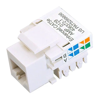 RJ 45 ŞASE KEYSTONE JACK CAT5E-8P8C (4825)