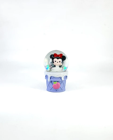 Işıklı Kar Küresi Minnie Mouse 7 cm - 4
