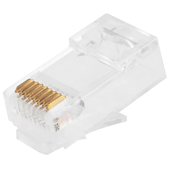 RJ 45 CAT6 SOKET 8P/8C   (100LÜK PAKET) POŞETLİ (4825)