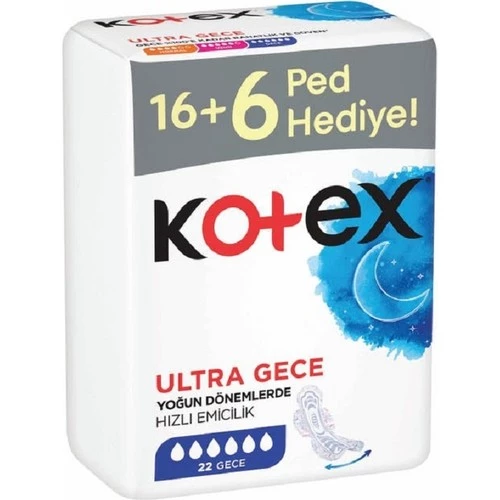 Kotex Ultra Dev Eko Gece 22'Li