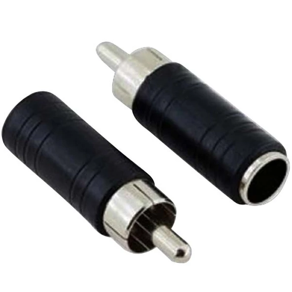 1 RCA ERKEK / 6.3 MM DİŞİ JACK ÇEVİRİCİ  CJ-3085 (4825)