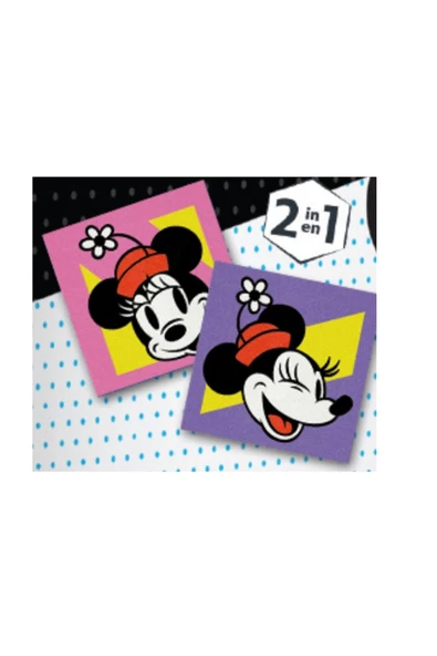 RED CASTLE Eğitici ve Eğlenceli Disney Minnie Mouse Kum Boyama Seti 2in1 (11x11cm)-Red Castle MBK-13 - 2