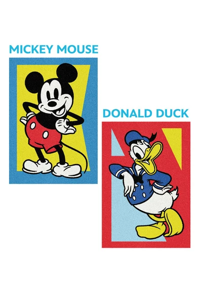RED CASTLE Eğitici ve Eğlenceli Disney Mickey Mouse Kum Boyama Seti-Red Castle DS-01 - 4