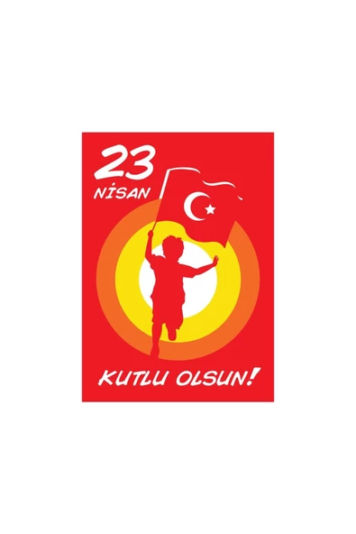 RED CASTLE 23 Nisan Ulusal Egemenlik ve Çocuk Bayramı Eko Kum Boyama Seti 5 Adet-Red Castle 23NSN-052