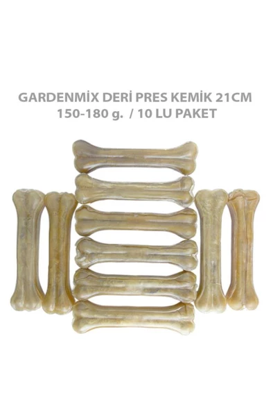 Gardenmix Deri Pres Kemik 21cm 150-180 Gr 10lu PakET