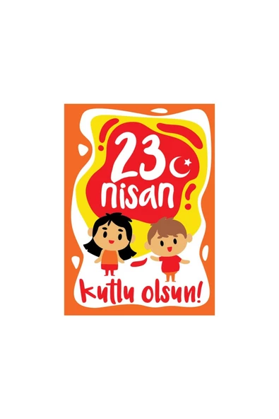 RED CASTLE 23 Nisan Ulusal Egemenlik ve Çocuk Bayramı Eko Kum Boyama Seti 15 Adet-Red Castle 23NSN-153