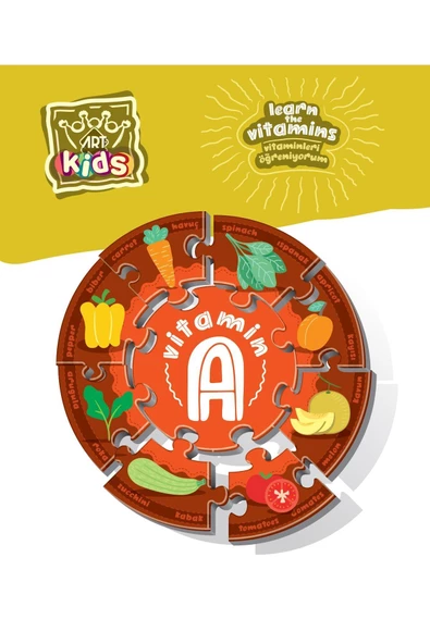Art Kids Vitaminleri Öğreniyorum - 2