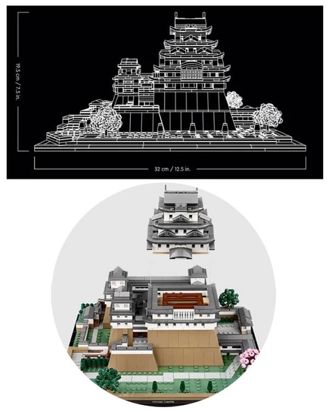 Lego Architecture Himeji Kalesi 21060 - Resim 4