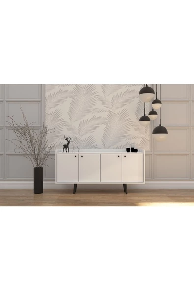VM VERTEX MOBİLYA Mia Konsol 150 Cm Beyaz