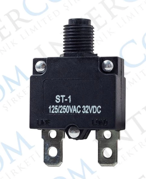 ST SERİSİ TERMİK RESETLİ 125/250VAC 32 VOLT DC 40 AMPER SİGORTA (IC-271S) (4825)