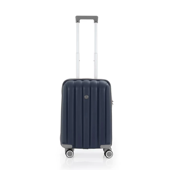 MÇS 3lü Set Kırılmaz Silikon Seyahat Valizi Bavulu V305 Laci/Gri - Resim 7