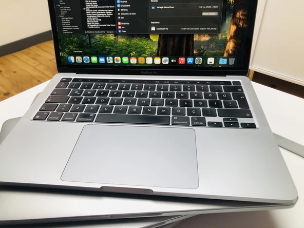 A2338 MacBook Pro M1 16GB 512GB SSD 13.3" Z11C0007Y Uzay Grisi - 6