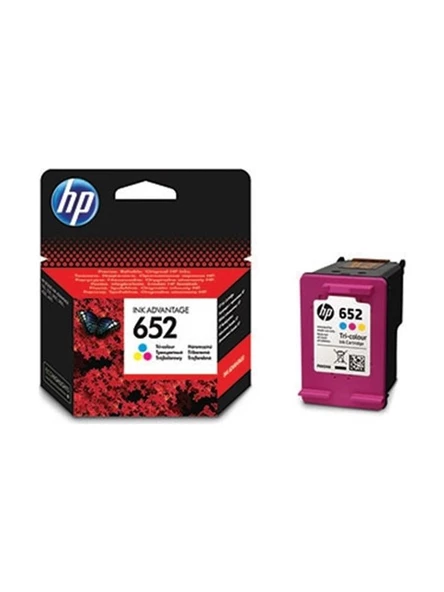 Hp F6V24A Mürekkep Kartuş Renkli (652)