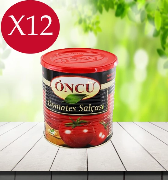 Öncü Domates Salçası 830 g 12 li